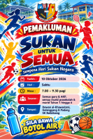 "Sukan untuk Semua" sempena Hari Sukan Negara peringkat SK Balimbang 2026