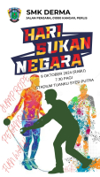 HARI SUKAN NEGARA (HSN) PERINGKAT SEKOLAH SMK DERMA KANGAR, PERLIS
