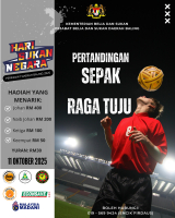 PERTANDINGAN SEPAK RAGA TUJU HSN DAERAH BALING