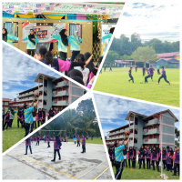 HARI SUKAN NEGARA PERINGKAT SK BIDOR "MALAYSIA AKTIF"