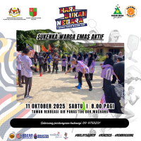 SUKANEKA WARGA EMAS AKTIF SEMPENA HARI SUKAN NEGARA PERINGKAT DAERAH MACHANG 2025