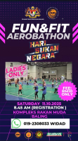 PERTANDINGAN AEROBATHON HSN DAERAH BALING