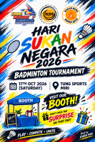 PERTANDINGAN BADMINTON HSN MIRI