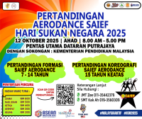 PERTANDINGAN SAIEF AERODANCE TERBUKA PERINGKAT WP KUALA LUMPUR