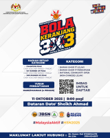PERTANDINGAN BOLA KERANJANG 3 ON 3 SEMPENA HSN 2025