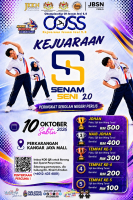 KEJUARAAN SENAM SENI 2.0 PERINGKAT SEKOLAH NEGERI PERLIS