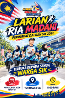 LARIAN RIA MADANI HARI SUKAN NEGARA PERINGKAT DAERAH SIK 2026