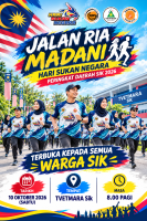 BERJALAN RIA MADANI HARI SUKAN NEGARA PERINGKAT DAERAH SIK 2026