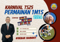 KARNIVAL TS25 PERMAINAN 1M1S  & HARI SUKAN NEGARA PERINGKAT SEKOLAH TAHUN 2024