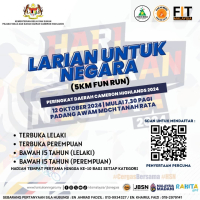 FUN RUN @LARIAN UNTUK NEGARA 5 KM HSN2024 CAMERON HIGHLANDS