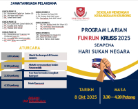 FUN RUN SEMPENA HARI SUKAN NEGARA 2025