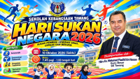 OPR HARI SUKAN NEGARA SK TAWANG 2026