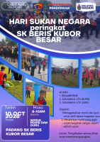 HARI SUKAN NEGARA SK BERIS KUBOR BESAR