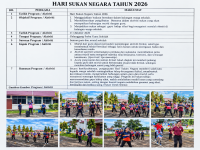 SAMBUTAN HARI SUKAN NEGARA TAHUN 2026