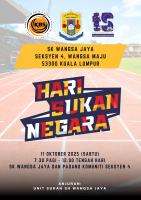 HARI SUKAN NEGARA SK WANGSA JAYA TAHUN 2025