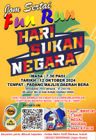 LARIAN UNTUK NEGARA/ FUN RUN HSN DAERAH BERA