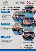 Sambutan Hari Sukan Negera Peringkat Jemaah Nazir Negeri Kelantan