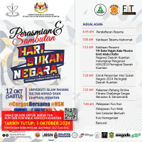 Majlis Perasmian Hari Sukan Negara Peringkat Daerah Kuantan Tahun 2024