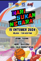Senamrobik Hari Sukan Negara Peringkat Sekolah