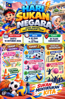 HARI SUKAN NEGARA PERINGKAT SK FAJAR HARAPAN K9