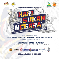 HARI SUKAN NEGARA 2025 PERINGKAT NEGERI TERENGGANU