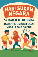 Sambutan Hari Sukan Negara Peringkat Sekolah