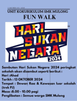 FUN WALK HARI SUKAN NEGARA