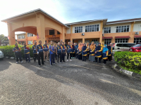 Program Hari Sukan Negara peringkat sekolah SMK Baroh Pial
