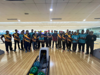 PERTANDINGAN SUKAN TENPIN BOWLING ANTARA PASUKAN, BALAI BOMBA DAN PENYELAMAT AYER KEROH, MELAKA