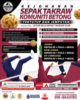 Pertandingan Sepak Takraw Komuniti Betong 