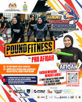 Pound Fitness @ Hari Sukan Negara Pulau Pinang