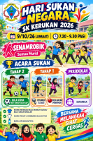 HARI SUKAN NEGARA PERINGKAT SK KERUKAN
