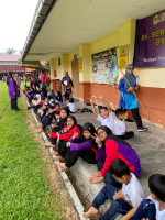 Sambutan hari sukan negara sk seri padang sari