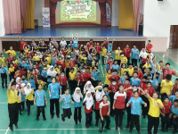 Senamrobik 1M1S Madani SJKC Kg Gurney