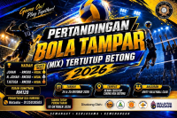 PERTANDINGAN BOLA TAMPAR (MIX) TERTUTUP BETONG 2026