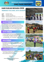 Program Sambutan Hari Sukan Negara Peringkat SK. Gana Kota Marudu