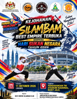KEJOHANAN SILAMBAM BEST EMPIRE TERBUKA SEMPENA HARI SUKAN NEGARA TAHUN 2026