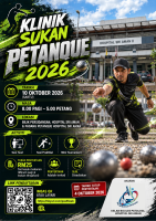 KLINIK SUKAN PETANQUE 2026