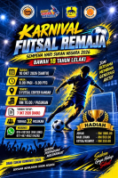 Karnival Futsal Remaja Sempena Hari Sukan Negara 2026