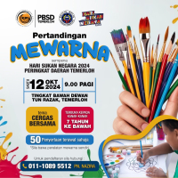 HSN2024 TEMERLOH – PERTANDINGAN MEWARNA HARI SUKAN NEGARA 2024