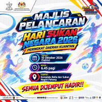 Majlis Pelancaran Hari Sukan Negara 2026 Peringkat Daerah Kuantan