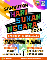 Sambutan Hari Sukan Negara (Senamrobik dan Zumba)