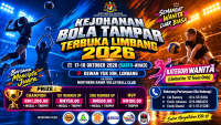 KEJOHANAN BOLA TAMPAR TERBUKA LIMBANG 2026