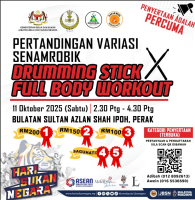 PERTANDINGAN VARIASI SENAMROBIK DRUMMING STICK FULL BODY WORKOUT
