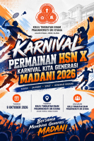 KARNIVAL PERMAINAN HARI SUKAN NEGARA KTESI X KARNIVAL KITA GENERASI MADANI 2026