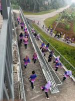 Program Senamrobik dan Fun Walk sempena Karnival Cintai Masjid, Masjid Al-Hasanah Sungai Rambai bersempena Hari Sukan Negara