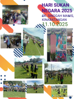 HARI SUKAN NEGARA 2025 PERINGKAT SK SINGGAH MANIS, KINABATANGAN