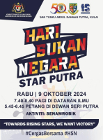 Senamrobik Hari Sukan Negara 2024