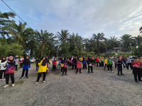 SENAMROBIK DAN FUN RUN SK BELIMBING DALAM