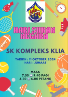 HARI SUKAN NEGARA PERINGKAT SK KKLIA